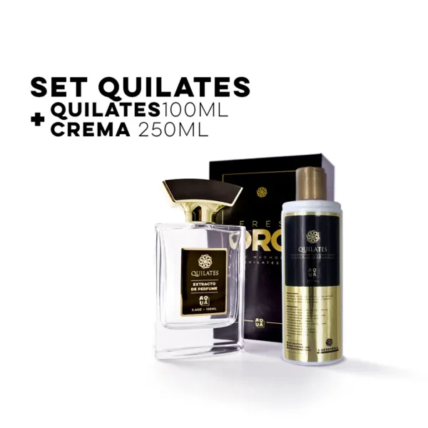 set perfume crema